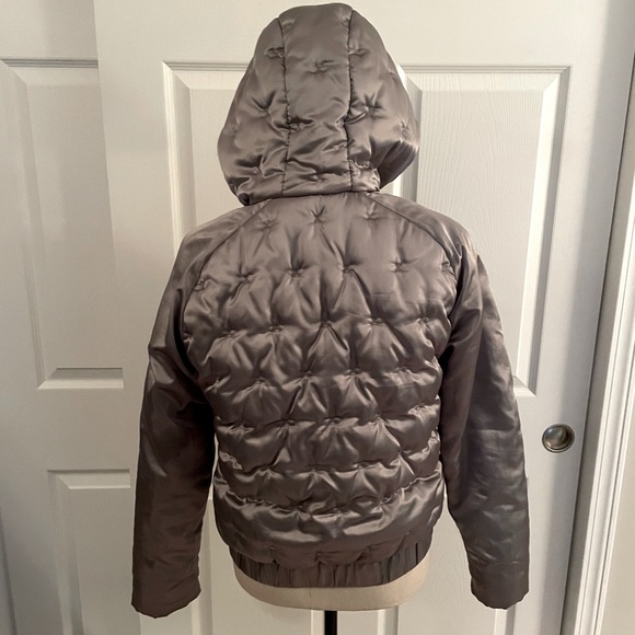North Face: girls silver jacket size 18 - Picture 2 of 5